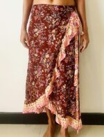 Persia Maxi Wrap Skirt